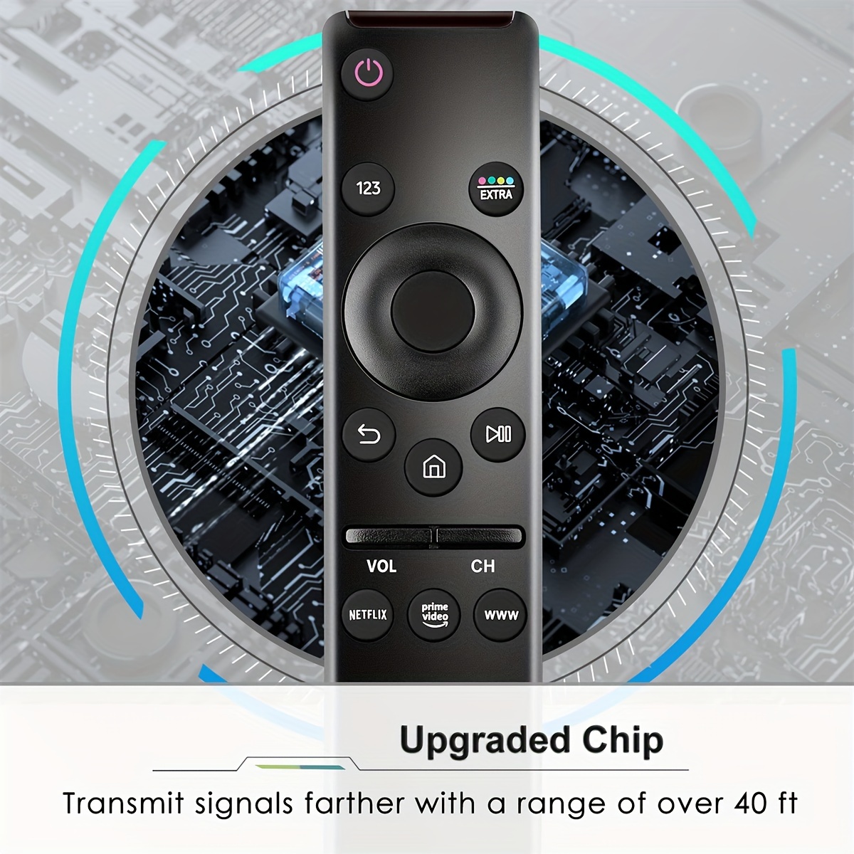 MANDO A DISTANCIA TV UNIVERSAL LCD/LED Netflix –  – Coll