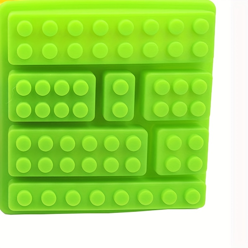 Building Block Puzzle Mold DIY Block Ice Cube Tray Cake Decorating Mold 1pc  Set