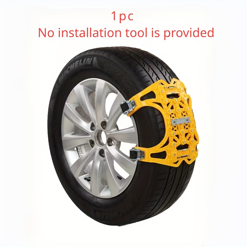 Universal Schneeketten für Autoreifen Anti-Rutsch Ketten für Reifenbreiten  von 165–275 mm (6,5–10,83 Zoll) Rutschfeste Reifenketten für Eis, Schlamm,  Sand und die Meisten Auto/LKW/SUV : : Games