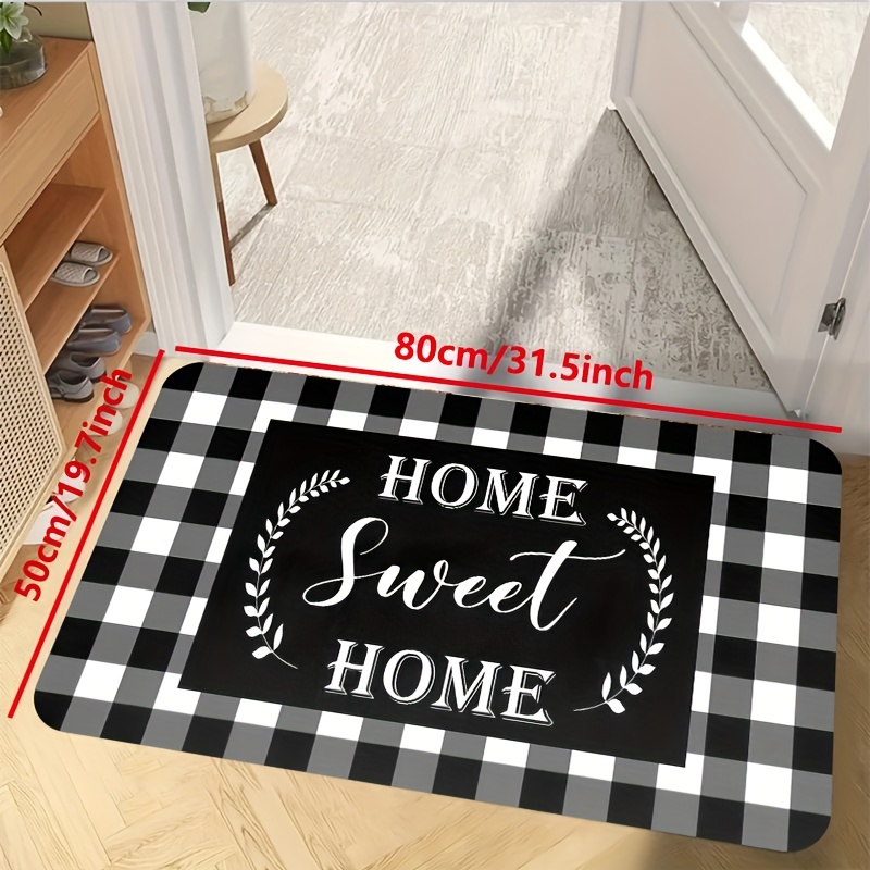 Kitchen Carpet Waterproof Bedroom Entrance Doormat Home Bathroom