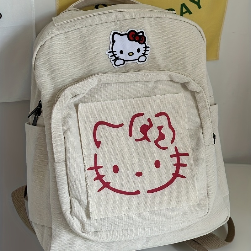 Kawai Sanrio Hello Kitty Messenger Bag Book Bag School Bag 