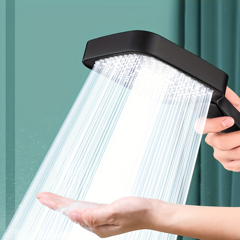 Cabezal de ducha multifuncional de alta presión con 5 modos, cabezal de  ducha de mano con conmutación de un solo clic, cabezal de ducha de lluvia