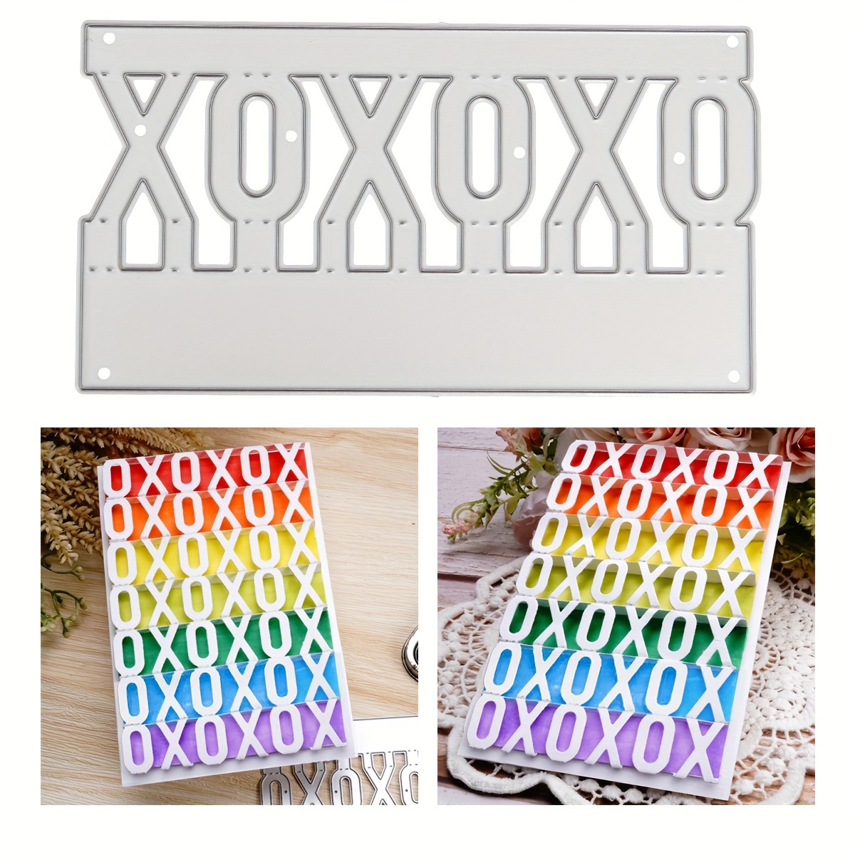 Oxoxox Die Cuts For Card Making Cutting Dies Stencils - Temu