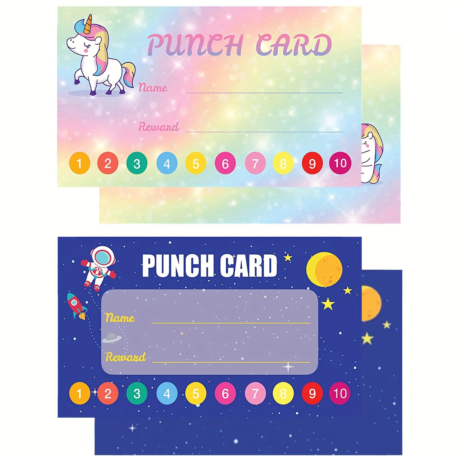 Punch Cards - Temu