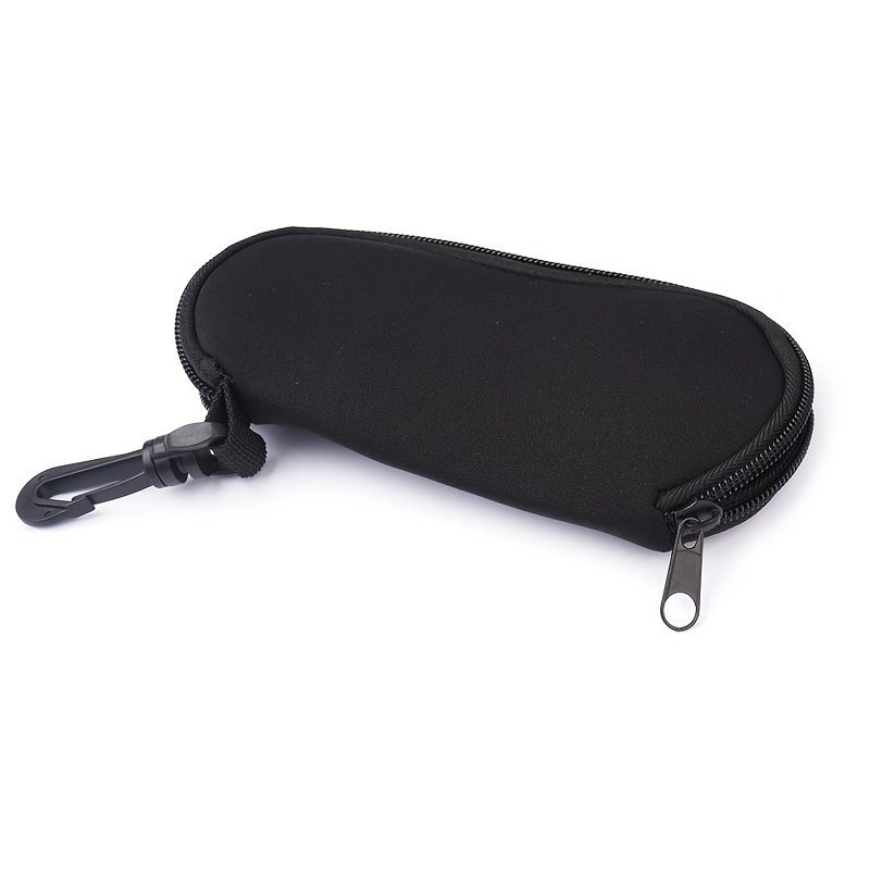 Sunglasses Case Ultra Light Neoprene Zipper Eyeglass Soft Case with Belt  Clip at  Men's Clothing store