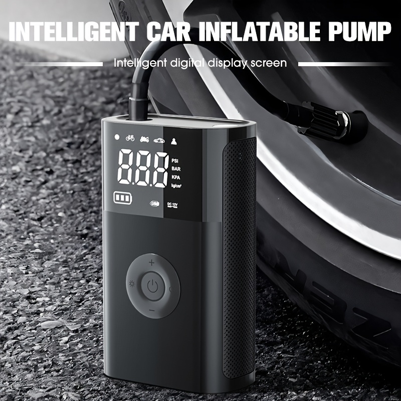 Car Air Inflator Pump Wireless/wired Electric Handheld Car - Temu