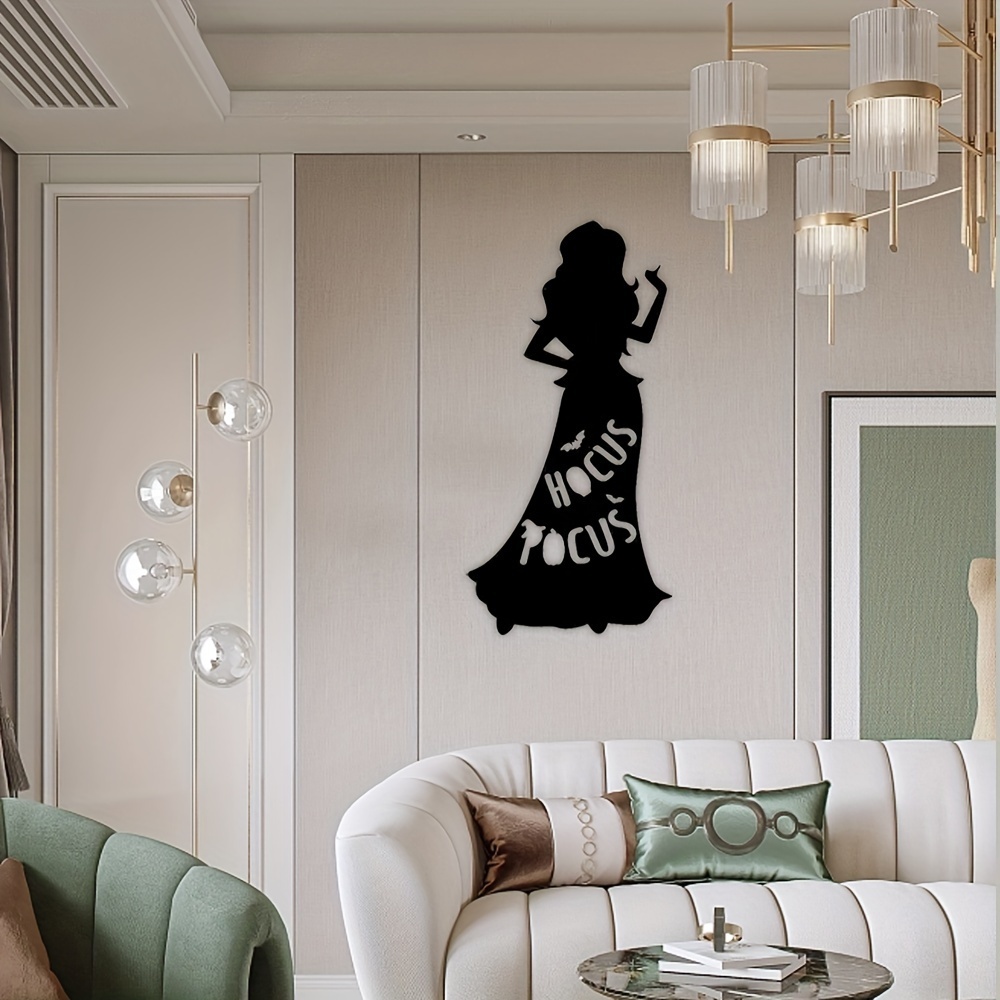 1 pack heks halloween decoraties buiten: zwarte heksen, halloween silhouet  tuinborden, buitentuin gazon decor voor kinderen thuisfeest - huis en  keuken - Temu, image size:1000x1000