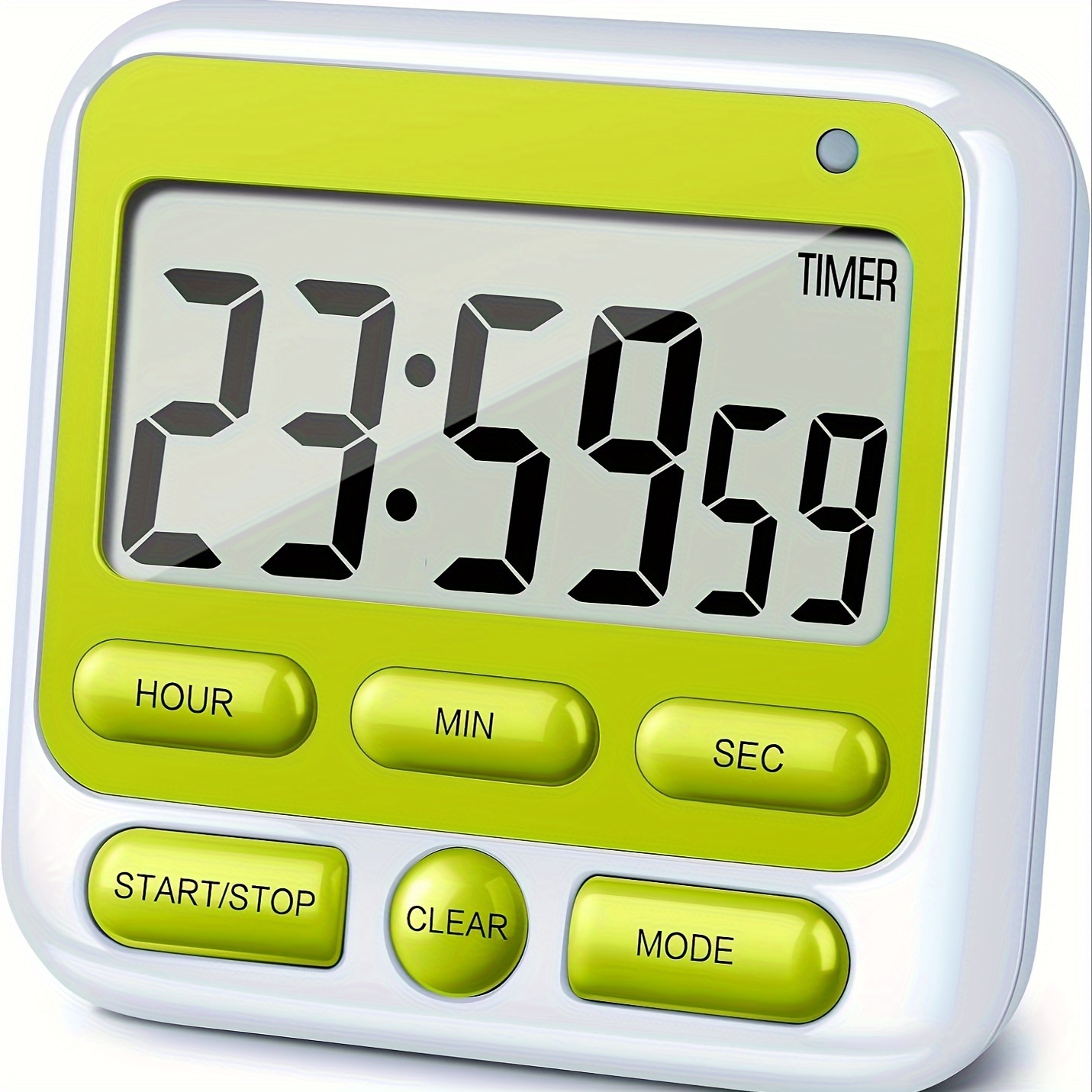 LCD Hour Minute Second Count Up Countdown Digital Kitchen Timer