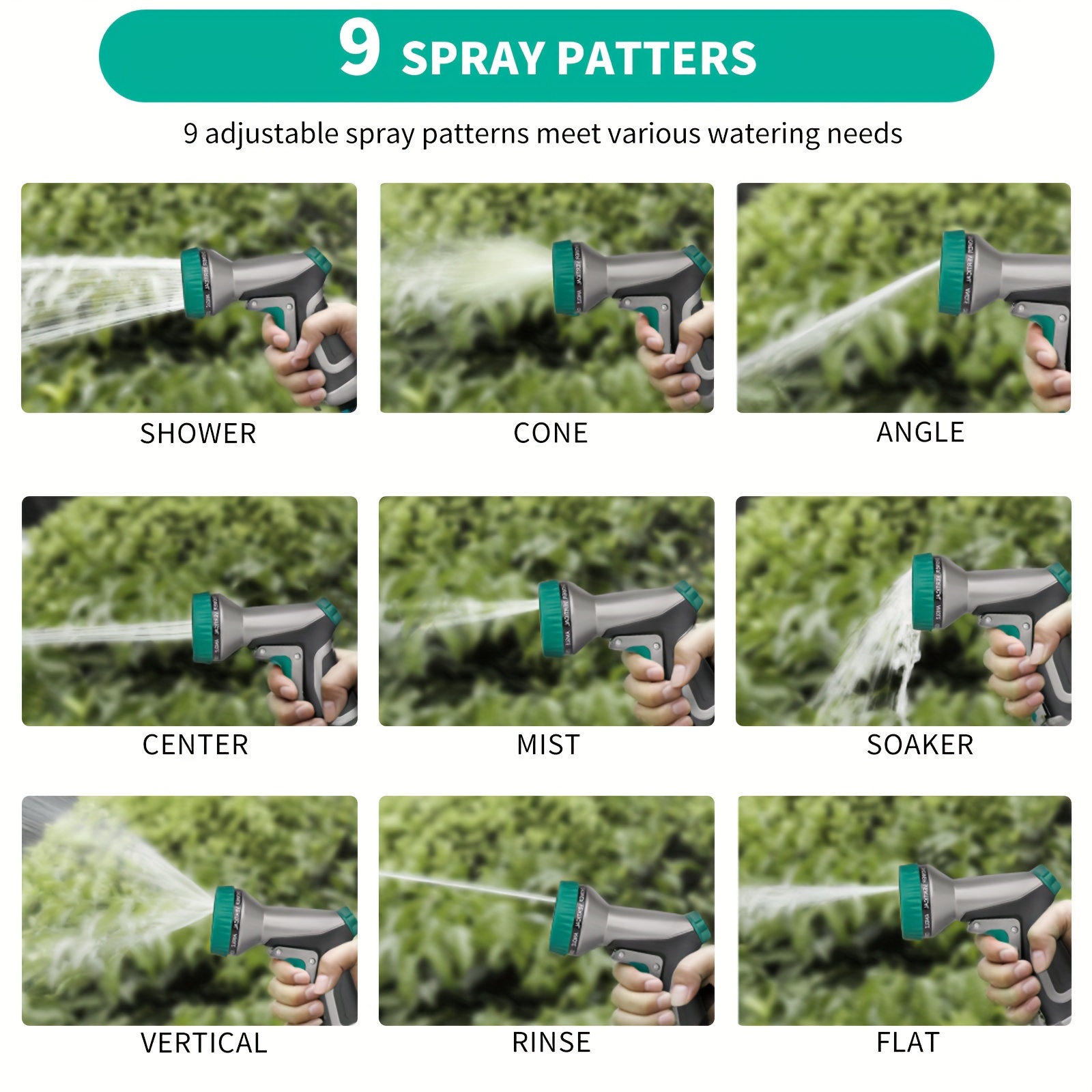 Tuyau D'arrosage, Pistolet Pulvérisateur Pour Arroser Les Plantes Dans Le  Jardin. Arrosage Des Fraises Du Jardin Dans La Jardinerie.