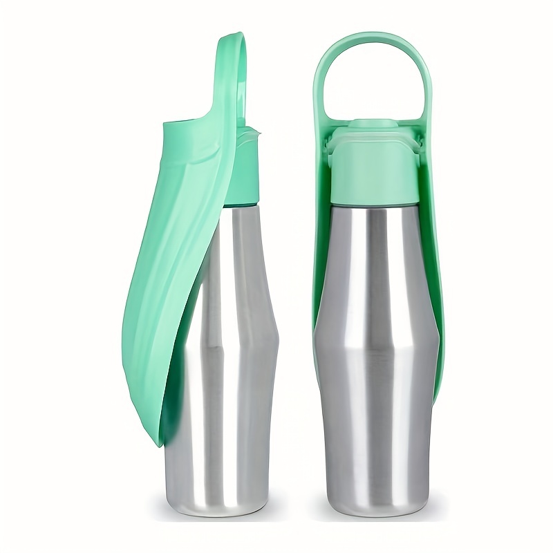 

Durable And Leak-proof Portable Stainless Steel Dog Water Bottle For Travel - Convenient Pet Water Dispenser