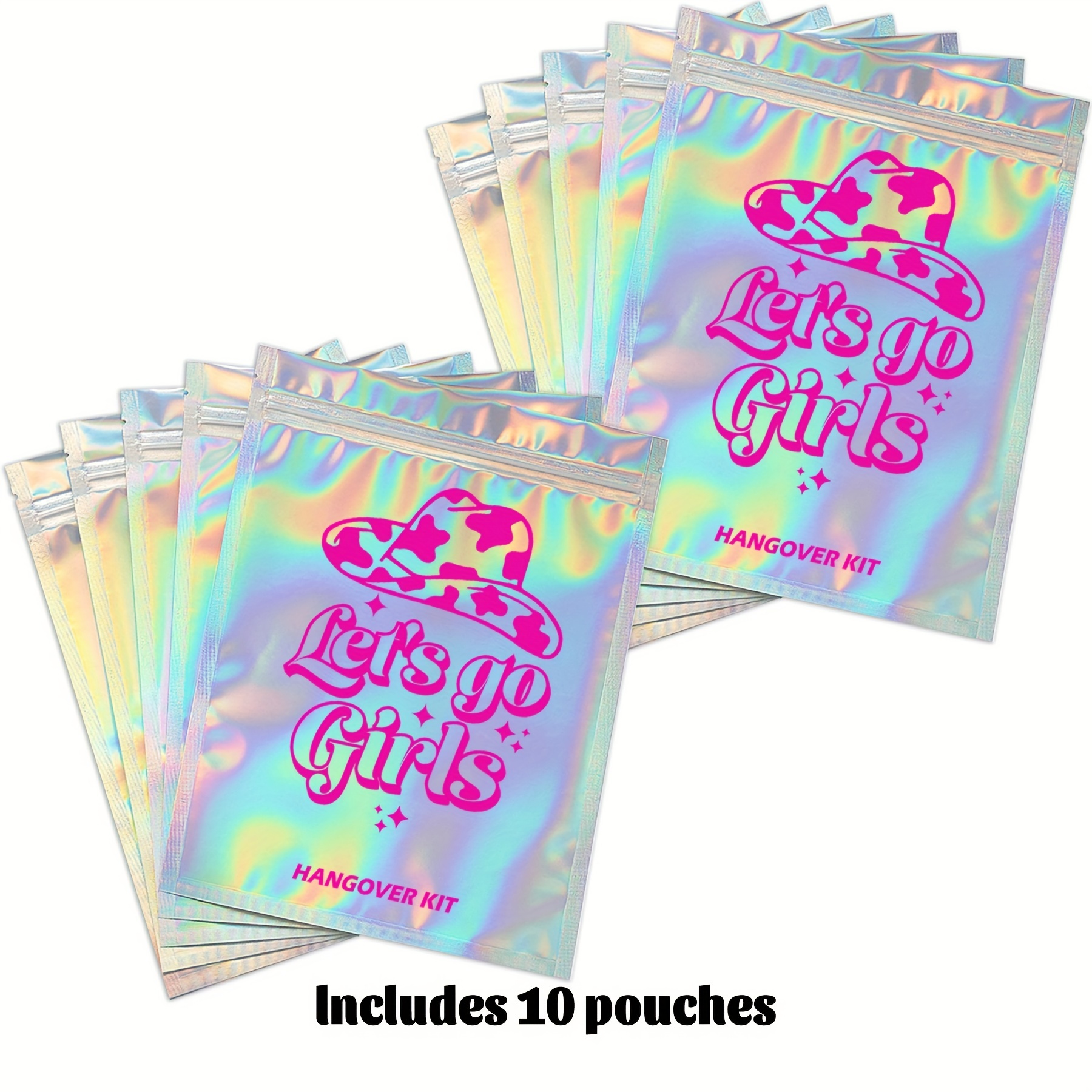 Stayin' Alive Bachelorette Party Hangover Kits {10 Pack}, Last Disco Hangover  Kit Bags, Bachelorette Recovery Kit