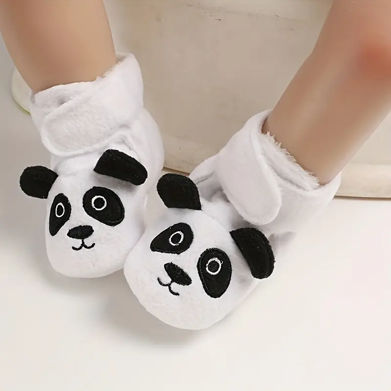 cute cartoon comfortable boots for baby girls soft warm non slip boots for indoor outdoor walking autumn and winter details 12