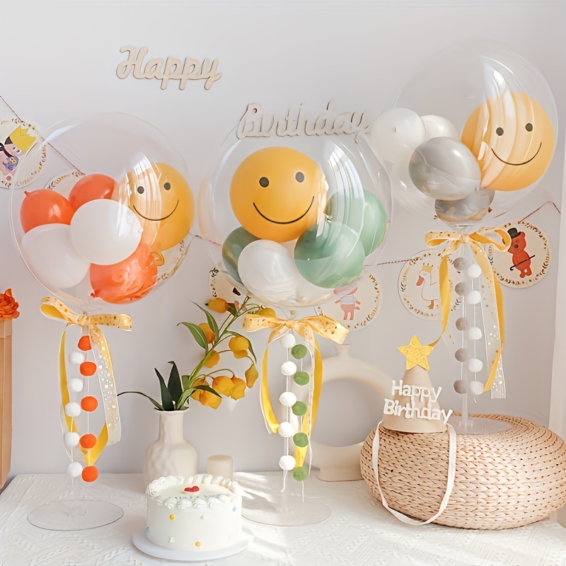 Set, Table Balloon Arch And Balloon Column Stand Kit For Table Adjustable  Arch Kit 63 Inches Balloon Tower Stand With Pole And Water Fillable Base For