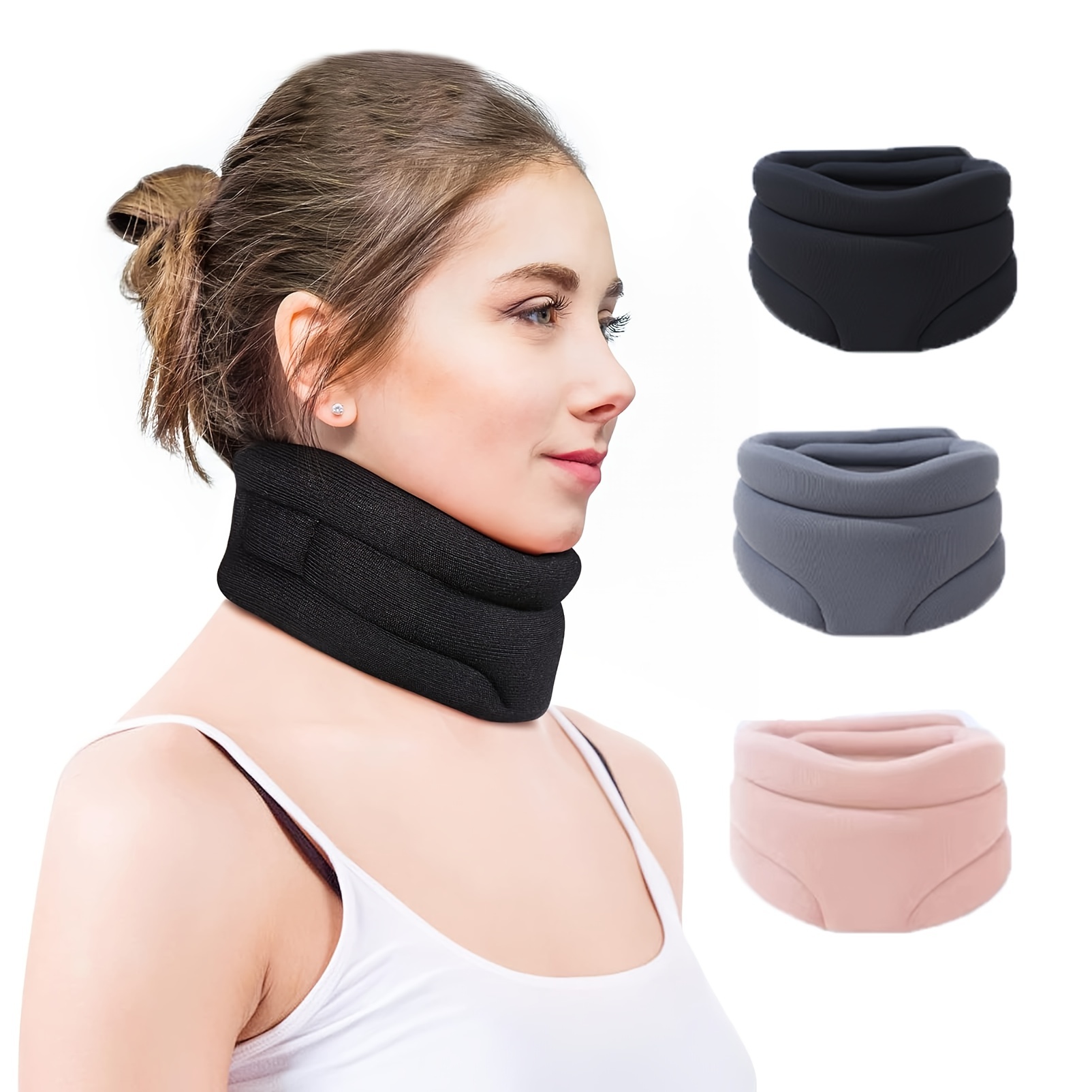 Neck Brace For Neck Pain And Support, Foam Cervical Collar For