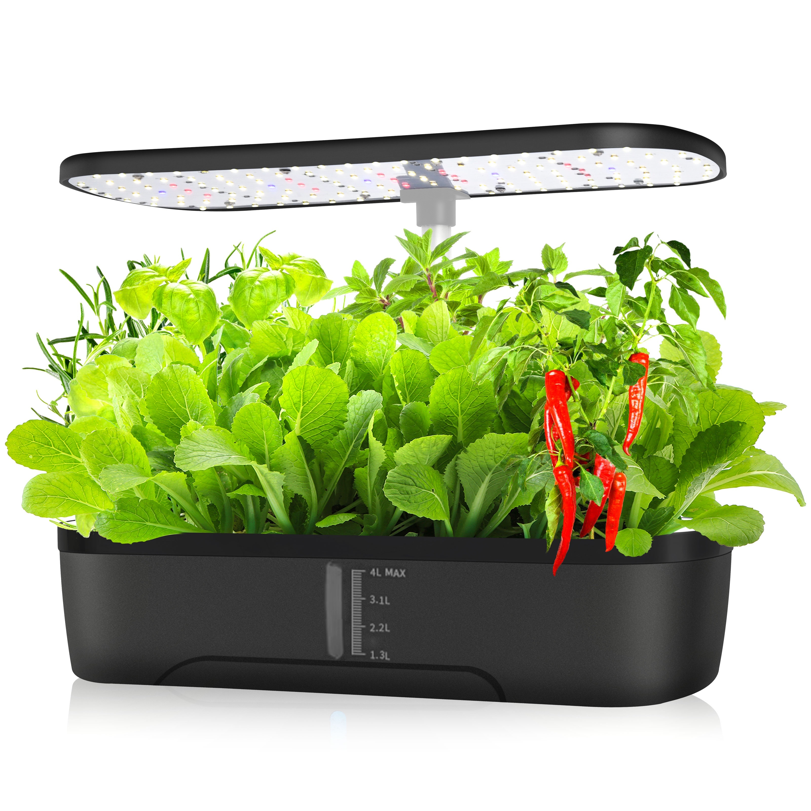 セット 室内 植物育成LEDライト付き 水耕栽培 - 衛生医療用品・救急用品
