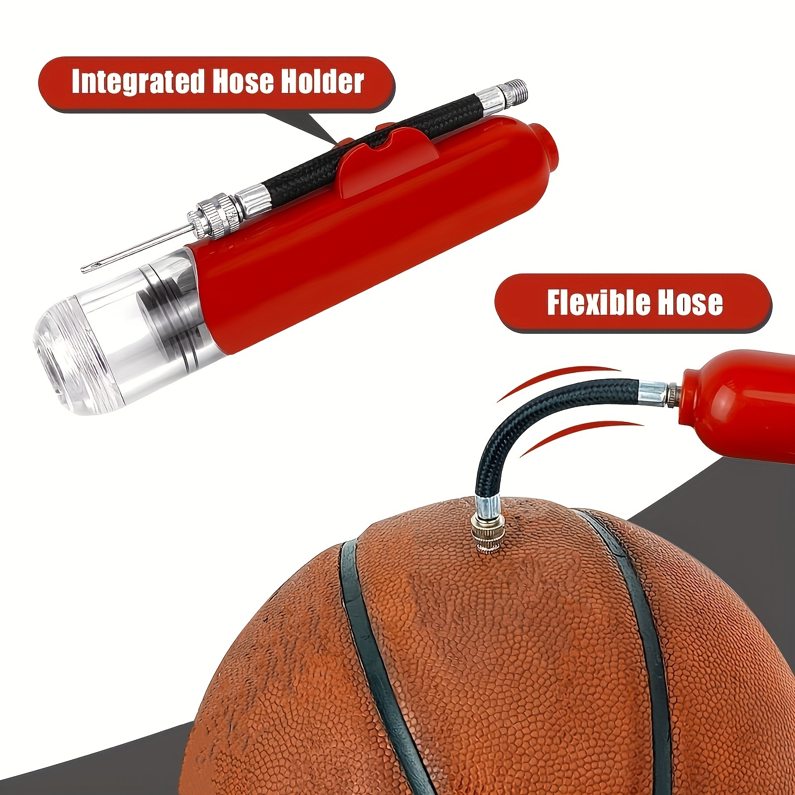 marque generique - 2pcs Aiguille en Inox pour Pompe à Ballon Basket-ball  Foot-ball - Accessoires sport connecté - Rue du Commerce
