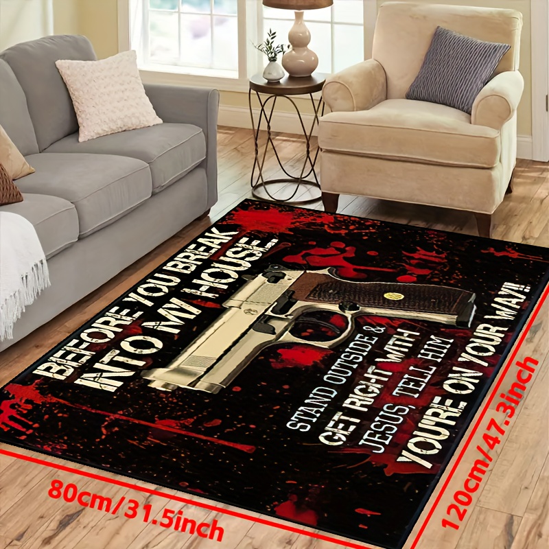 3d Gorilla Floor Mat, Modern Non-slip Absorption Indoor Carpet, Machine  Washable Door Mat For Home Entry Door Bathroom Bedroom Living Room Decor -  Temu Italy