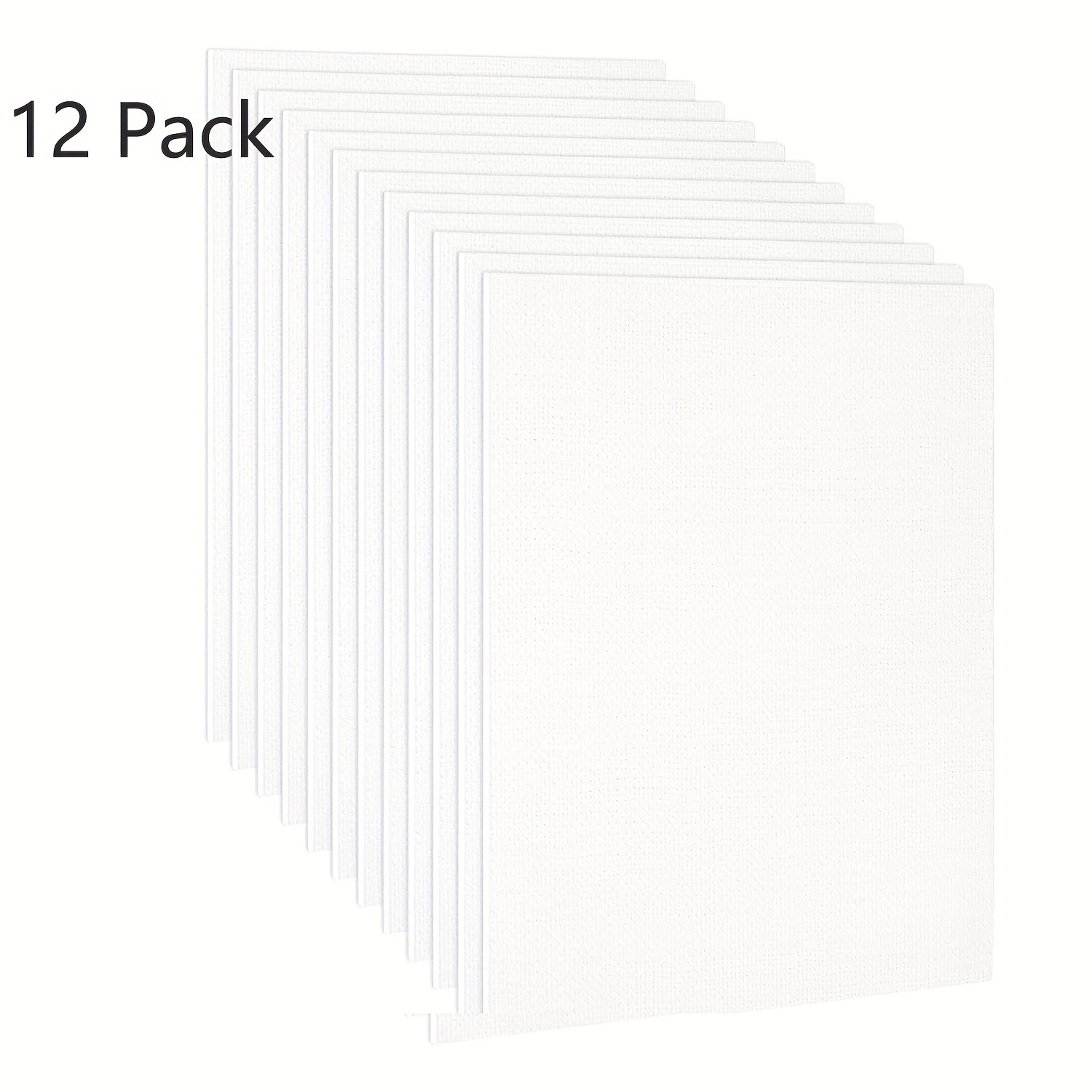 conda Canvases for Painting 12 x 12 inch, 14 Pack, Blank White Canvas  Boards, Primed, 100% Cotton, Quality Acid Free Artist Canvas Panels for  Painting