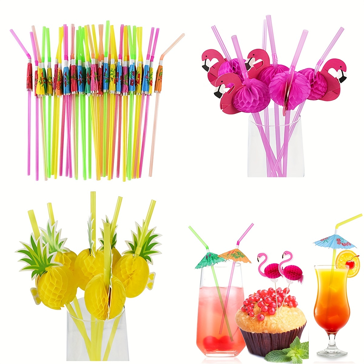 50pcs Fruit Shape Straws 3d Disposable Drinking Straws Funny Creative  Cocktail Straws Summer Drinkware Kitchen Stuff Home Kitchen Items Birthday  Gifts - Home & Kitchen - Temu