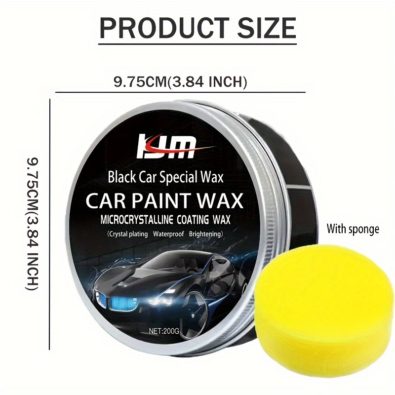 200g Car Wax Crystal Plating Hard Glossy Layer Covering Wax