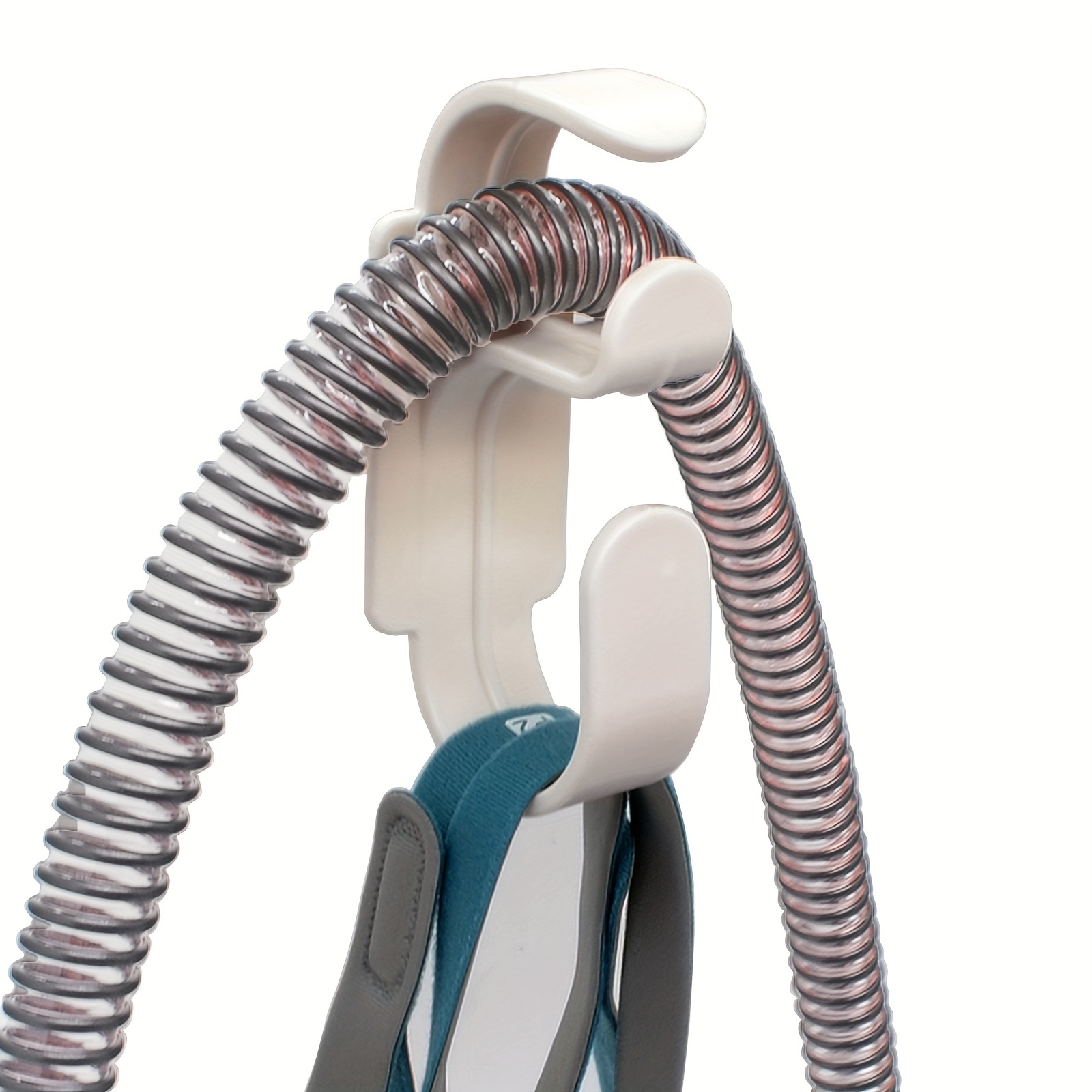 Soporte para manguera CPAP, gancho organizador y soporte para minimizar el  enredo de la manguera y las fugas de aire con ángulos ajustables