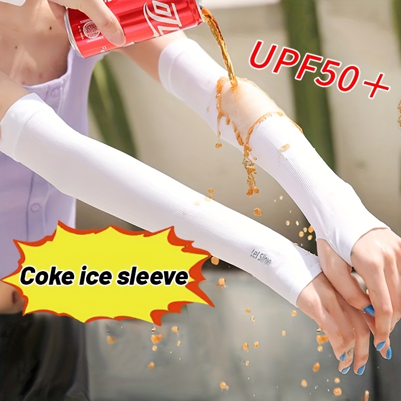 Ice Sleeve Sunscreen Arm Guard UV Protection For Cycling