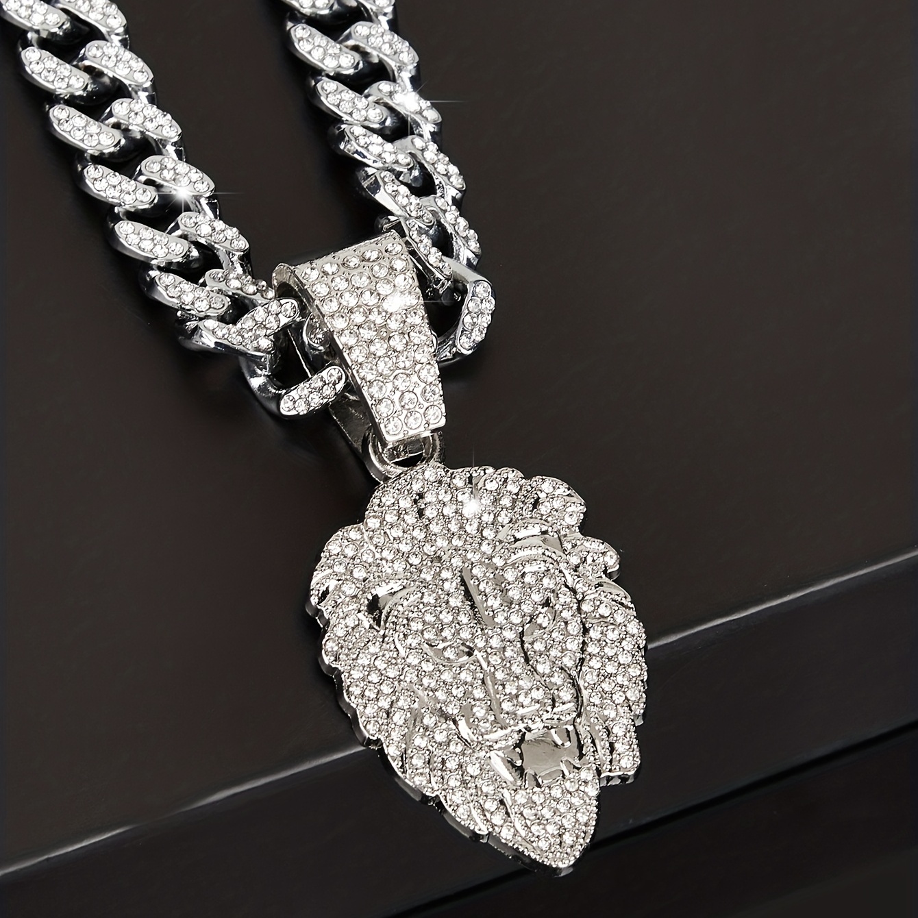 Lil pump iced out on sale chain