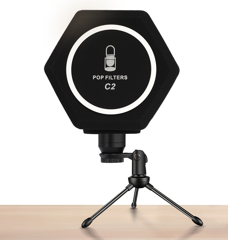 Professional Microphone Isolation Ball With Filter High - Temu