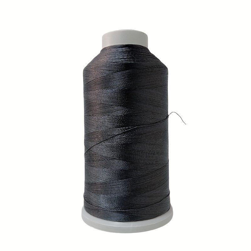 Polyester Sewing Thread 3000 Yards High Strength Spools of Thread Embroidery Sewing Thread Spools for Upholstery Quilting Beading Needlework Black