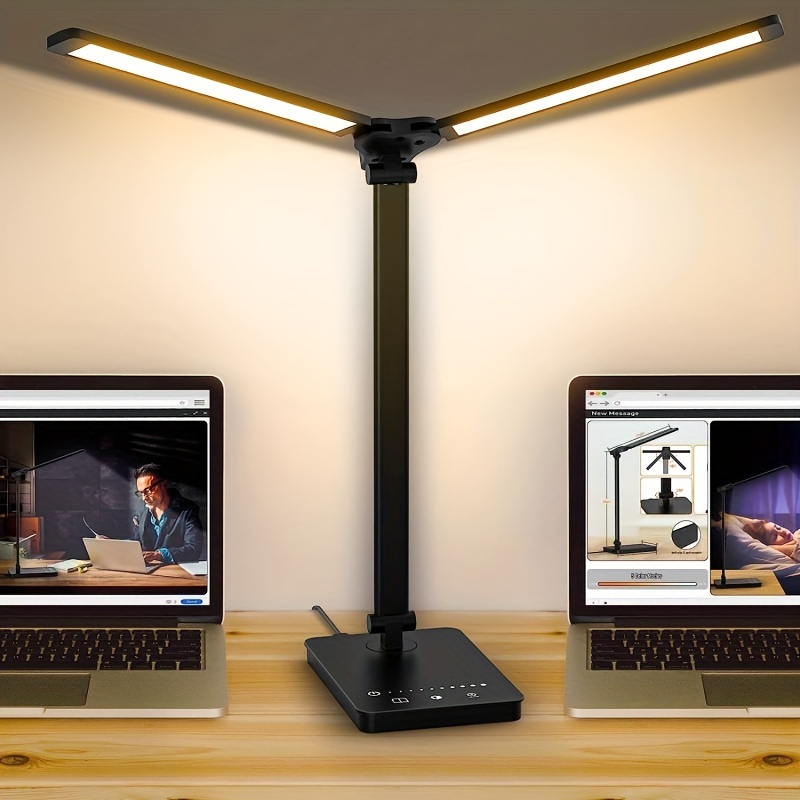 Lampada da tavolo lampada da ufficio pieghevole a LED ricaricabile USB  protezione per gli occhi lampada da tavolo da lettura a collo d'oca Touch  dimmerabile luce a Led 3 modalità - AliExpress