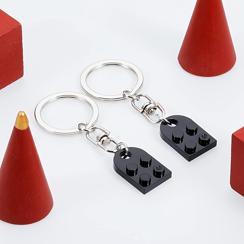 Heart Keychain Couples Matching Stuff For Boyfriend Girlfriend