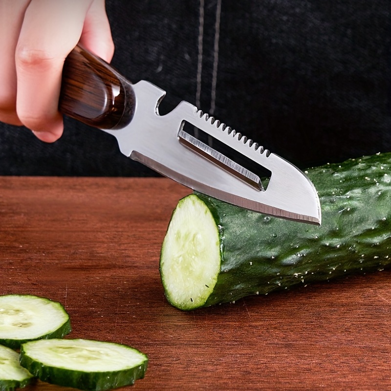 Stainless Steel Cabbage Grater Kitchen Peeling Knife For - Temu