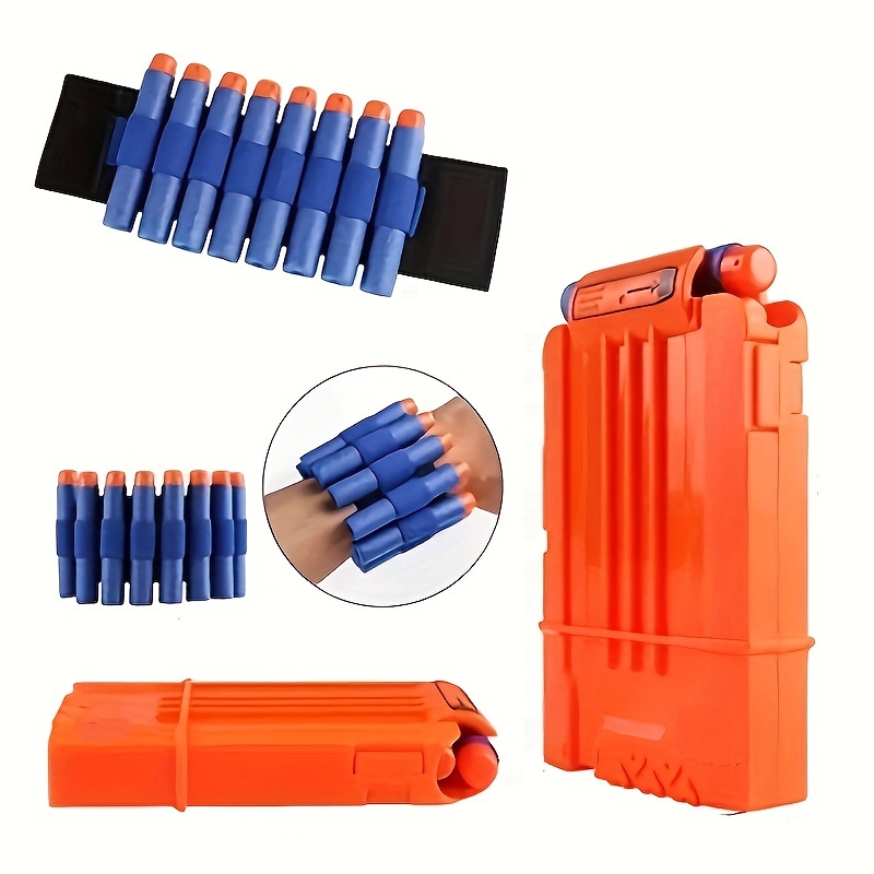 Toy Suit For Nerf Gun Toy, Tactical Equipment Gun Shuttle Bullet Magazine  Accessories, Bullet Clip Compatible With Nerf Gun