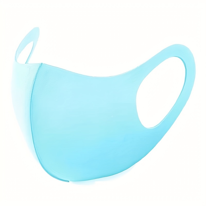 Solid Reusable Mask, Breathable Sunscreen Face Mask
