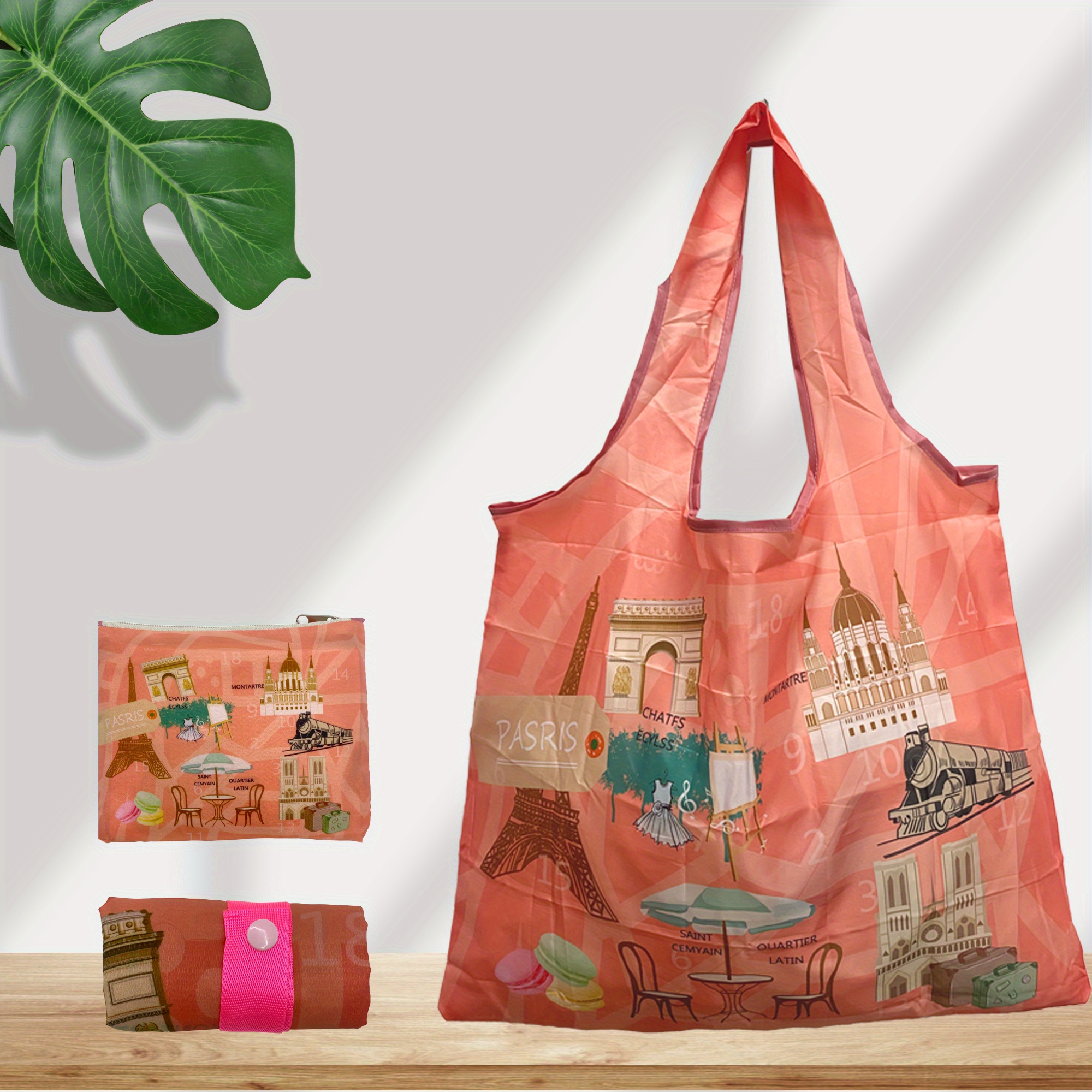 LOQI Urban Paris Reusable Shopping Bag