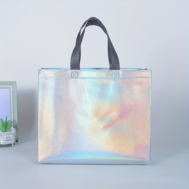 10 Bolsas Plástico Colores Brillantes Fiestas Bolsas Regalo - Temu Chile