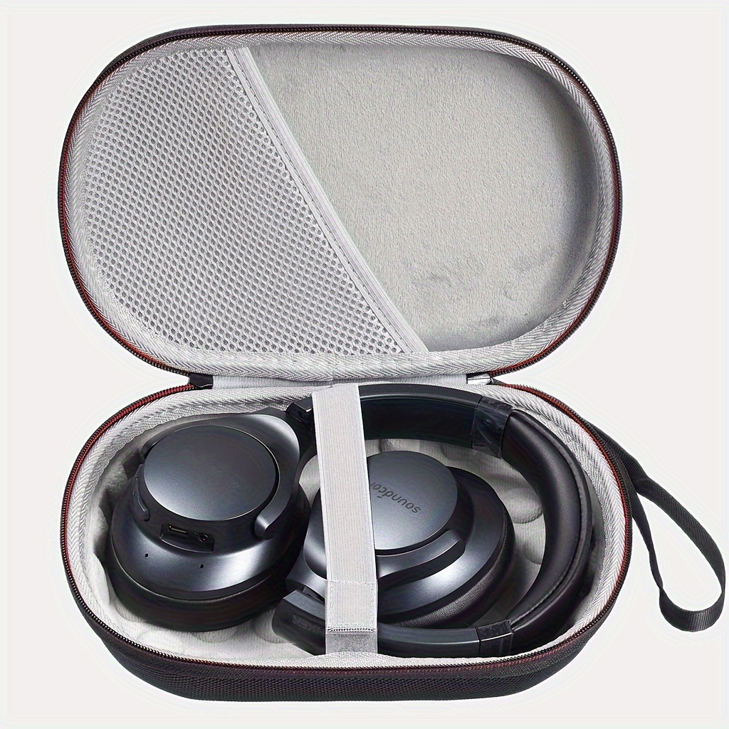 UGREEN Funda para auriculares con cable, funda rígida para auriculares con  Bluetooth, bolsa de almacenamiento de viaje compatible con AirPods Pro