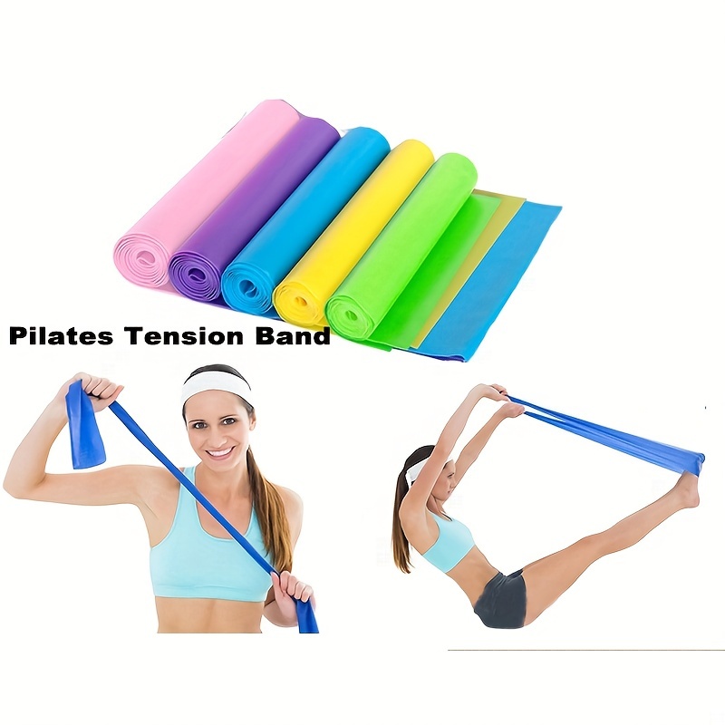 1 Anneau 4 Elastiques de Latex Musculation Yoga GYM Exercice Fitness Pilates
