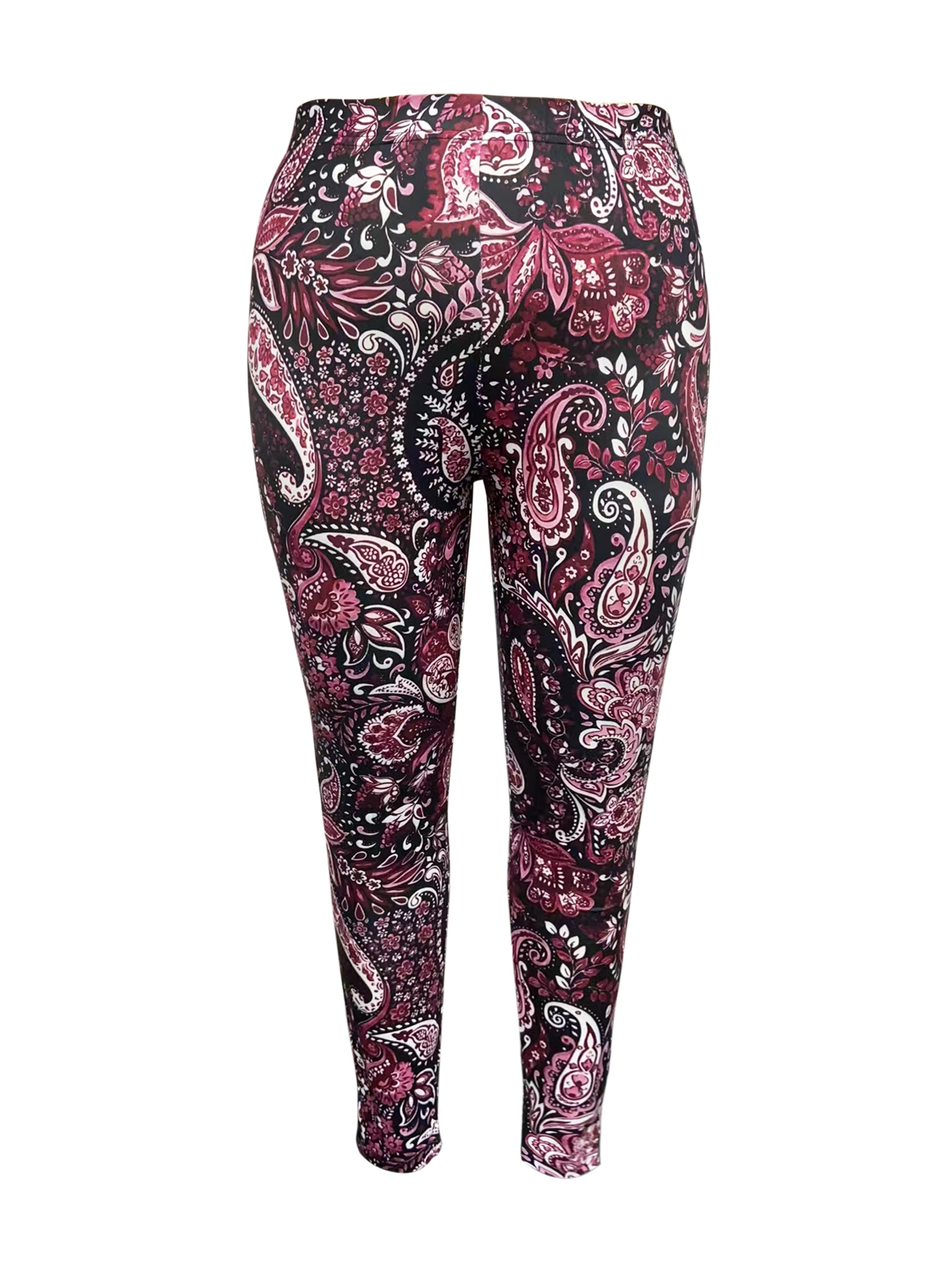 Colorful Paisley Patterned tights For Women, Multicolor, X-Large-XX-Large  Plus : : Clothing, Shoes & Accessories