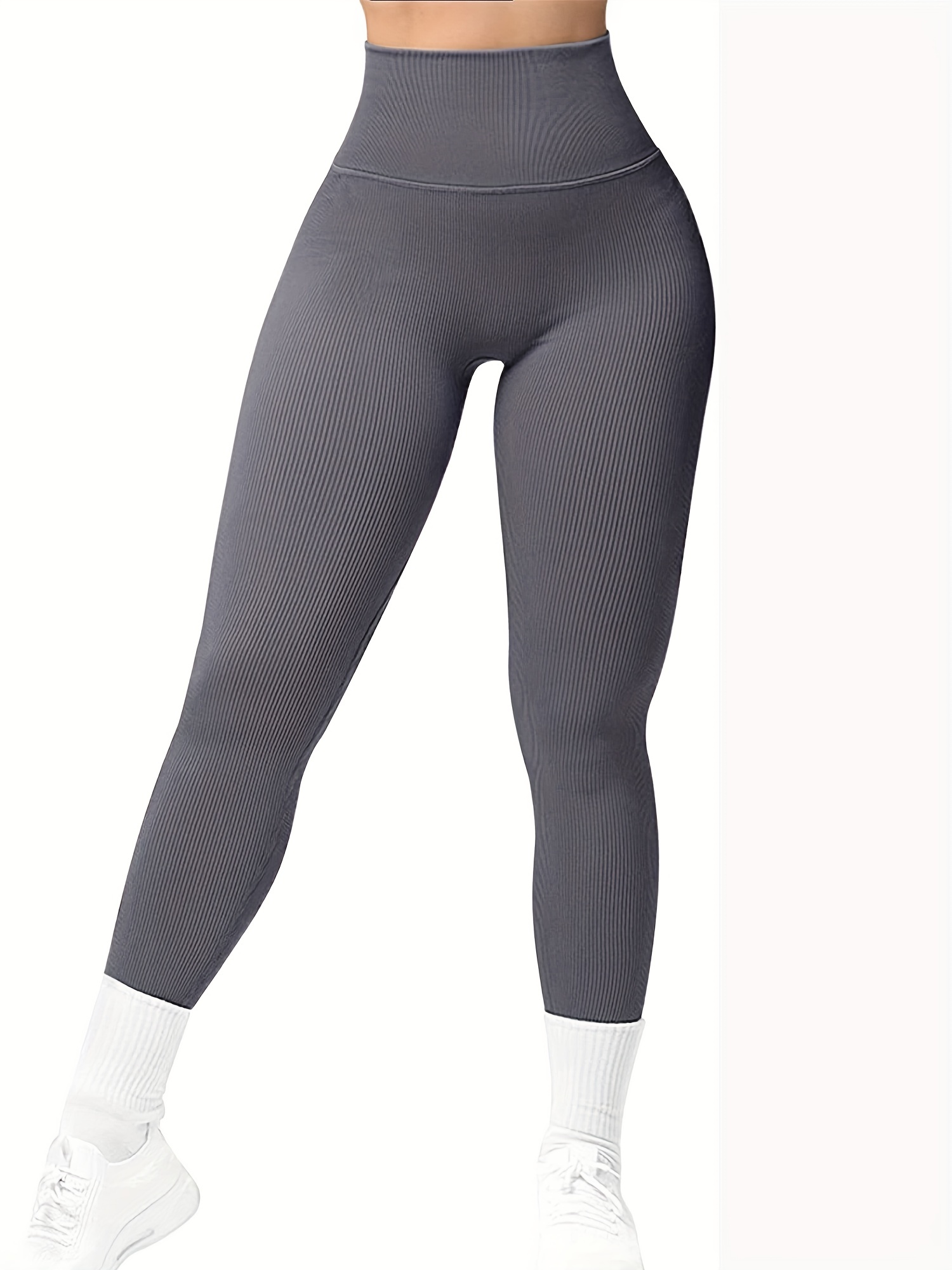 RBX LEGGINGS PANTS Womens Small Gray Tapered Leg Eork Out Gym