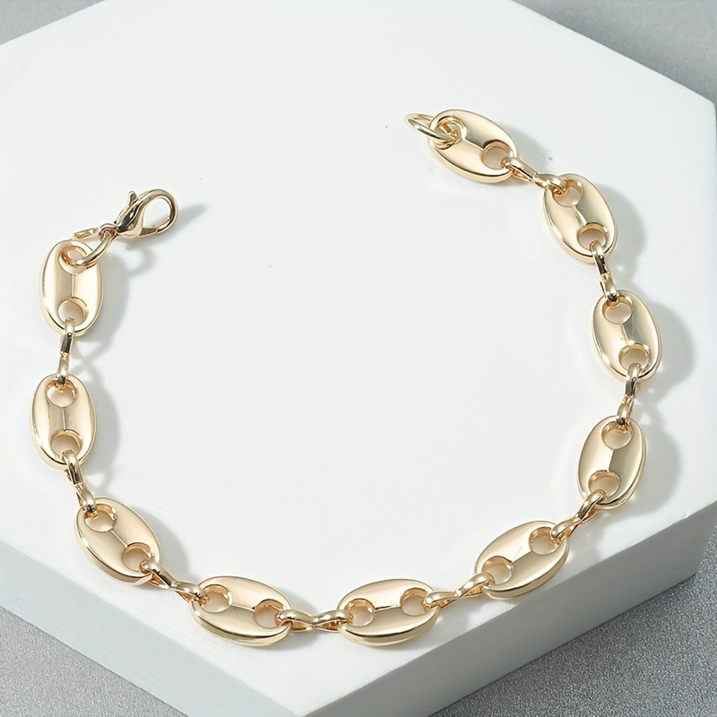 Pig Nose Zinc Alloy Bracelet