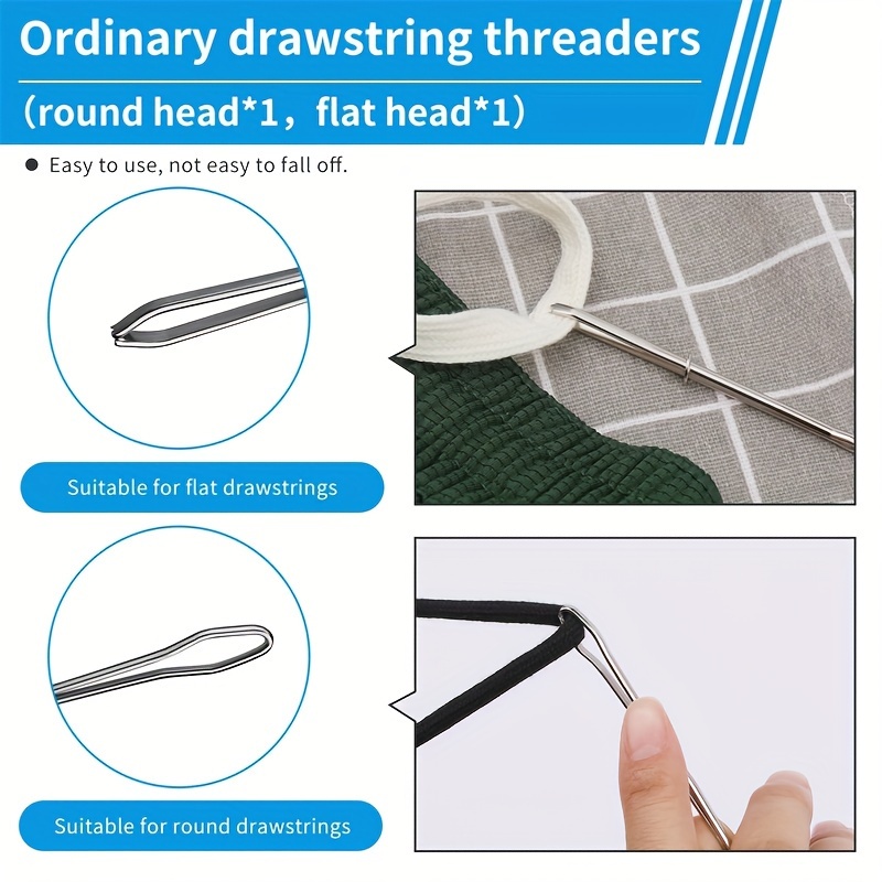 Drawstring Cords With Easy Threaders Drawstring Cords - Temu