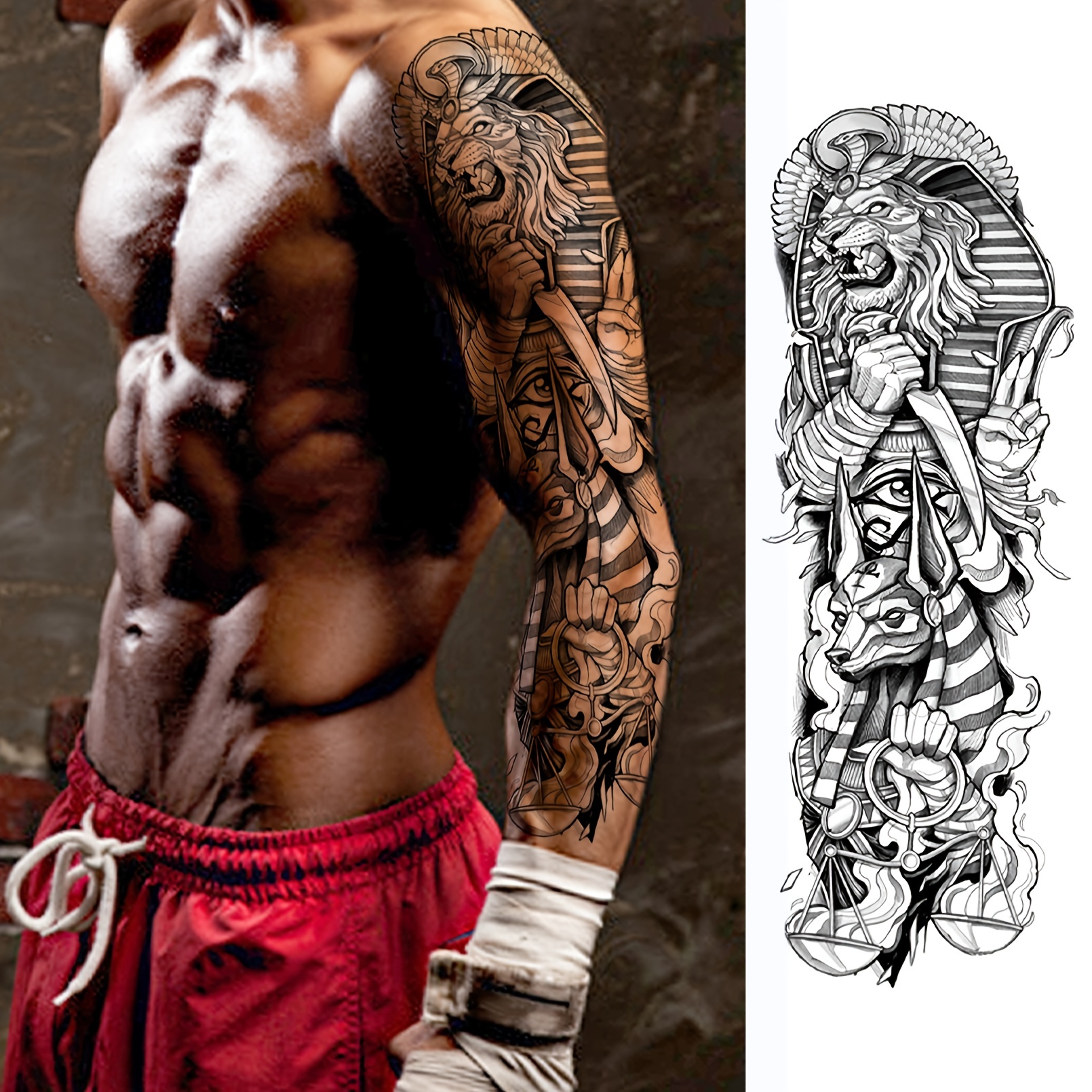 greek mythology tattoos sleeves