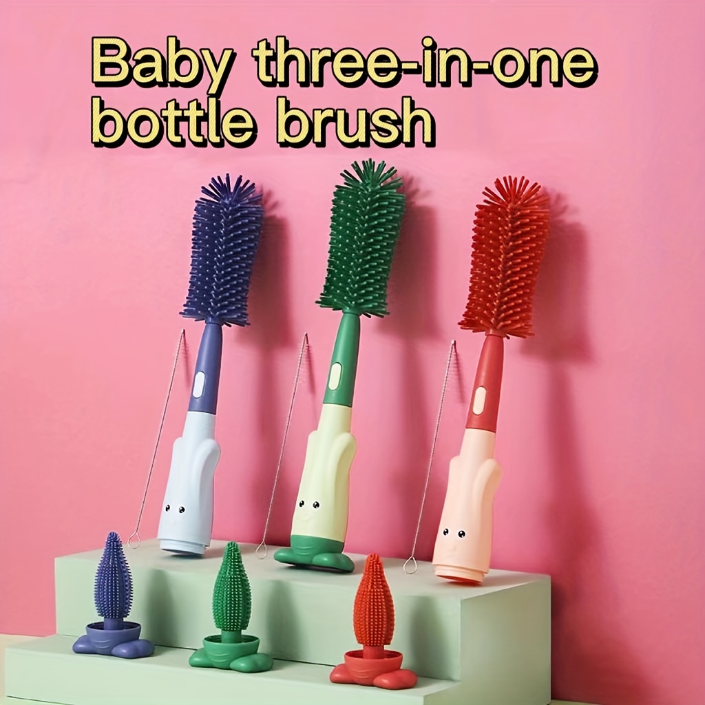 Baby Bottle Brush Bottle Cleaning Brush For Household With - Temu