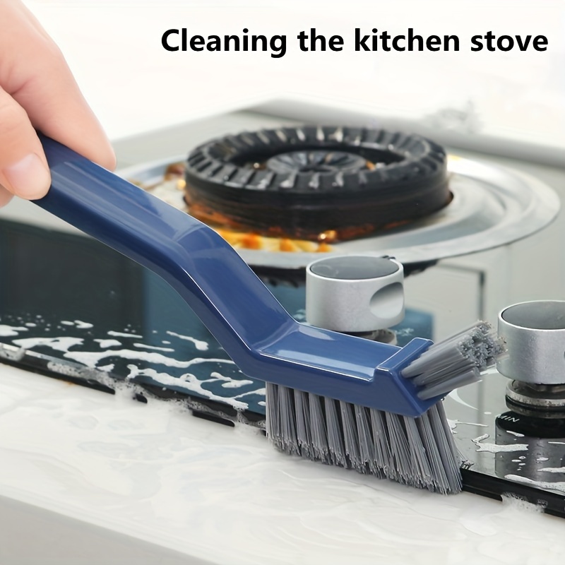 1pc PP Cleaning Brush, Multifunction Gas Stove Crevice Cleaning Brush For  Kitchen