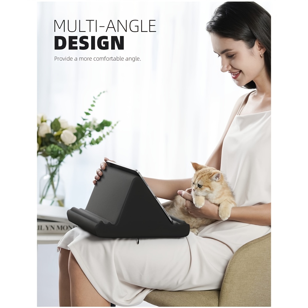 Multi-Angle Soft Pillow Lap Stand Phone Cushion Laptop For IPad
