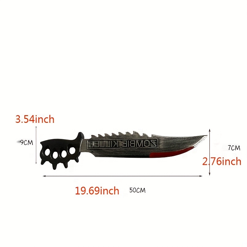 Halloween Ghost Festival Plastic Toy Knife Weapon Equipment - Temu