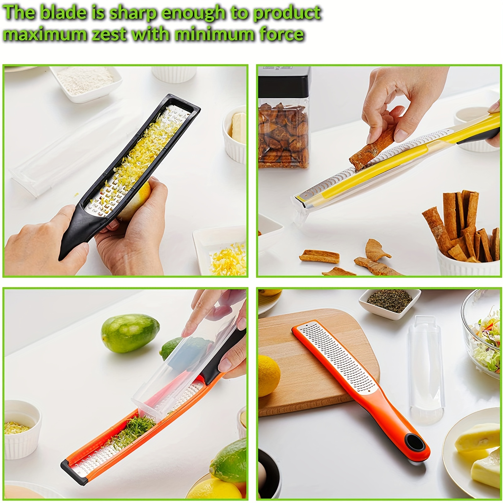 Handheld Fine Cheese Grater Home Kitchen Rustproof Stainless Steel with  Non-Slip Handle - China Cheese Grater and Non-Slip Handle Grater price