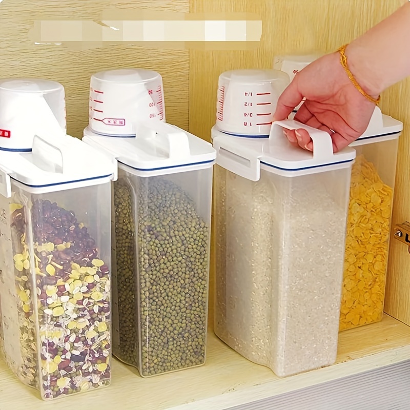 3 Catty Grain And Rice Storage Bag, Thickened Airtight Food Storage  Container With Lid And Moisture-proof Household Necessities. Grain, Flour,  Barley, Juice Liquid Storage - Temu