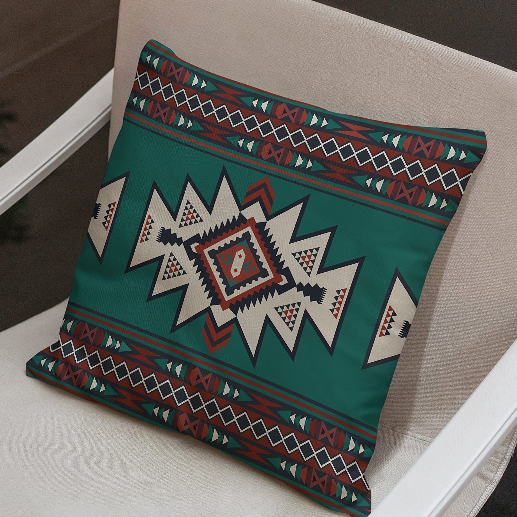 Western Throw Pillow Covers Aztec Southwestern - Temu